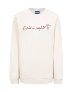 Хлопковый свитшот Hugo blue