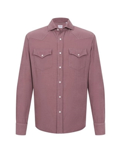 Вельветовая рубашка Brunello cucinelli