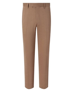 Брюки изо льна и шерсти Corneliani