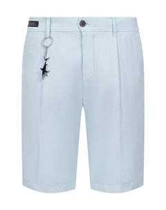 Шорты из хлопка и льна Paul & shark