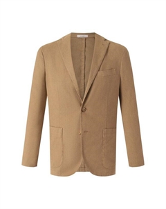Пиджак из хлопка и льна Boglioli