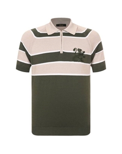 Поло из хлопка и шелка Zilli