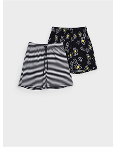 Шорты трикотажные для девочек, 2 шт в комплекте Playtoday tween