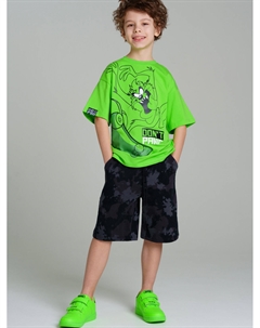 Комплект трикотажный для мальчиков: фуфайка (футболка), шорты Playtoday tween