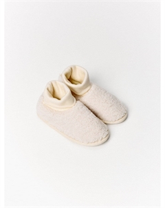 Домашние меховые тапочки детские Sela