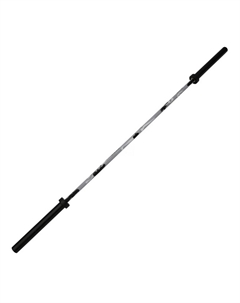 Гриф олимпийский прямой 20кг MBH: 320кг с замками BGBRS25 камуфляж Bronze gym