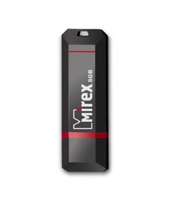 Накопитель USB 2.0 8GB KNIGHT 13600-FMUKNT08 чёрный (ecopack) Mirex
