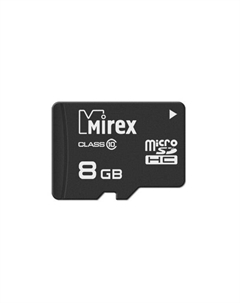 Карта памяти 8GB 13612-MC10SD08 microSDHC Class 10 Mirex