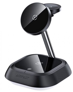 Зарядное устройство беспроводное ACEFAST E16 desktop 3-in-1 wireless charging holder. Цвет: черный Acefast