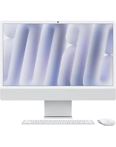 24" Моноблок iMac A3247 4.5K, M4 8 core, 16ГБ 256ГБ SSD, macOS серебристый Apple