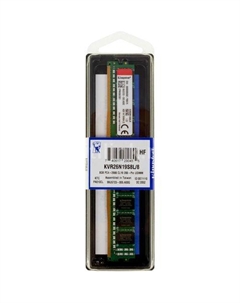 Оперативная память Valueram KVR26N19S8L/8 DDR4 - 1x 8ГБ 2666МГц, DIMM, Ret, низкопрофильная Kingston