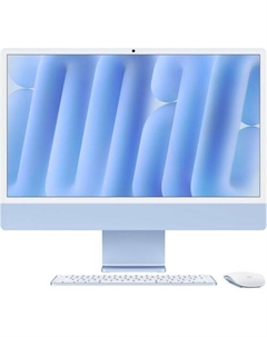 24" Моноблок iMac A3137 4.5K, M4 10 core, 16ГБ 256ГБ SSD, macOS синий Apple