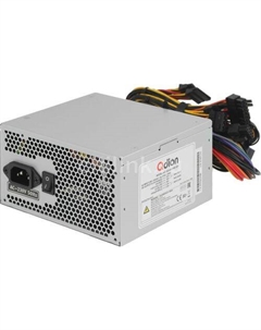 Блок питания QD650-PNR 80+, 650Вт, 120мм, серый Qdion