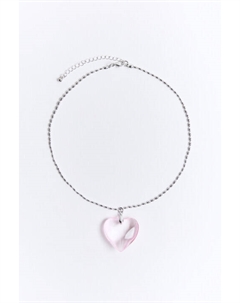 Цепочка серебристая с подвеской-сердцем Befree