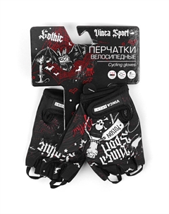 Перчатки велосипедные, детские, черные, Gotik, VG 805 Gotic (Размер: 5XS) Vinca sport