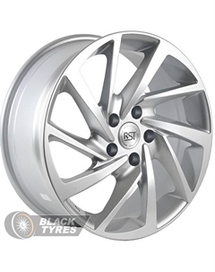 Литой диск R018 7.5x18/5x112 D57.1 ET43, Серебристые Rst