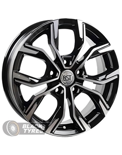 Литой диск R106 6.5x16/5x114.3 D66.1 ET50, Черные Rst