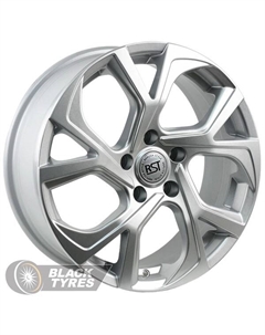 Литой диск R087 6.5x17/5x114.3 D66.5 ET37, Серебристые Rst