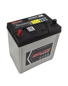 Автомобильный аккумулятор Asia EFB 38 Ач прямая полярность B19R Solite