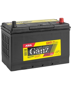 Автомобильный аккумулятор Asia PRO-Line 95 Ач обратная полярность D31L Ganz