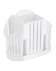 Подставка для столовых приборов 3-х секционная пластик Idea