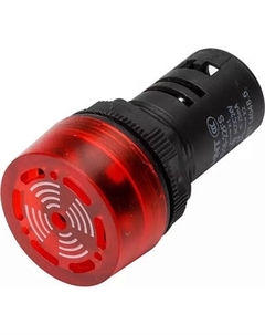 Лампа сигнальная ND16-22FS 220 В IP40 красная (593399) Chint
