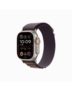 Умные часы Apple Watch Ultra 2, 49 мм, GPS+Cellular, Natural Titanium Case/Indigo Alpine Loop - S
