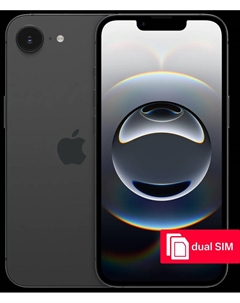 Смартфон iPhone 16e 512 Гб SIM + SIM Черный Apple