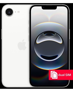 Смартфон iPhone 16e 256 Гб SIM + SIM Белый Apple