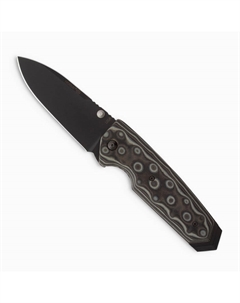 Нож складной EX-02 Spear Point, сталь 154CM Ceracote Firearm Coating, рукоять стеклотекстолит G-Mascus® Hogue