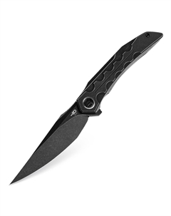 Складной нож Bestech Samari, сталь M390, рукоять титан, черный Bestech knives