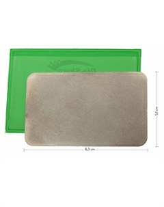 Алмазный брусок Credit Card Sized Extra-Fine, 1200 меш (9 мкм), с виниловым чехлом Dmt