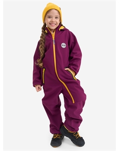 Комбинезон Softshell демисезонный "Слива", Фиолетовый Bungly