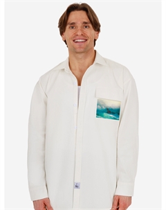 Рубашка хлопковая белая, Белый Kefirmaykifer