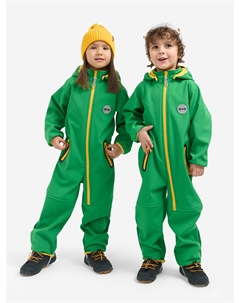 Комбинезон Softshell демисезонный "Ель", Зеленый Bungly