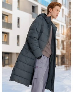 Пальто утепленное мужское, Зеленый Fila