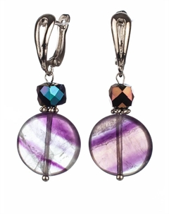 Серьги Бусики-колечки