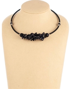 Колье Бусики-колечки