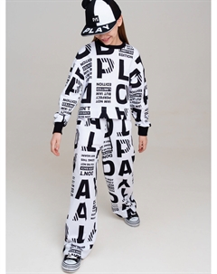 Комплект трикотажный для девочек: толстовка, брюки Playtoday tween