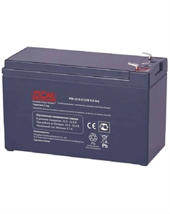 Батарея PM-12-9.0, 12V 9Ah Powercom