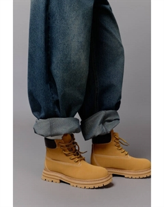 Ботинки-тимберленды унисекс кожаные Befree