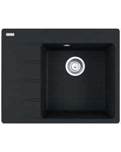 Кухонная мойка Franke CNG 611/211-62 TL черный матовый, чаша справа, вентиль-автомат (114.0639.705)