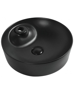 Раковина Aquanet Moon-2-MB 43 черный матовый