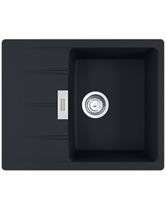 Кухонная мойка Franke CNG 611/211-62 черный матовый, вентиль-автомат (114.0639.677)