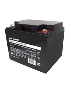 Аккумуляторная батарея для ИБП LA-12400, 12V, 40Ah Gopower