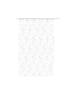 Штора для ванны Fora Granit 2000х1800 мм PEVA серебристая (FOR-PV05)