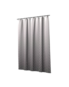 Штора для ванны Fora Brilliant 1800х1800 мм полиэстер серая (FOR-PH-BRIL)
