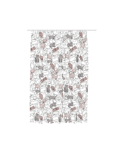 Штора для ванны Fora Cats 1800х1800 мм PEVA мультиколор (FOR-PV09)