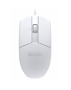 Проводная мышь Dareu LM103 White, 1.58 м