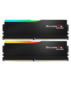 Оперативная память G.SKILL Ripjaws M5 Neo RGB, 32 Гб (2 х 16Гб), DDR5, 6000 МГц, F5-6000J3636F16GX2-RM5NRK, черный G.skill
